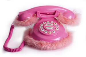 téléphone rose 
